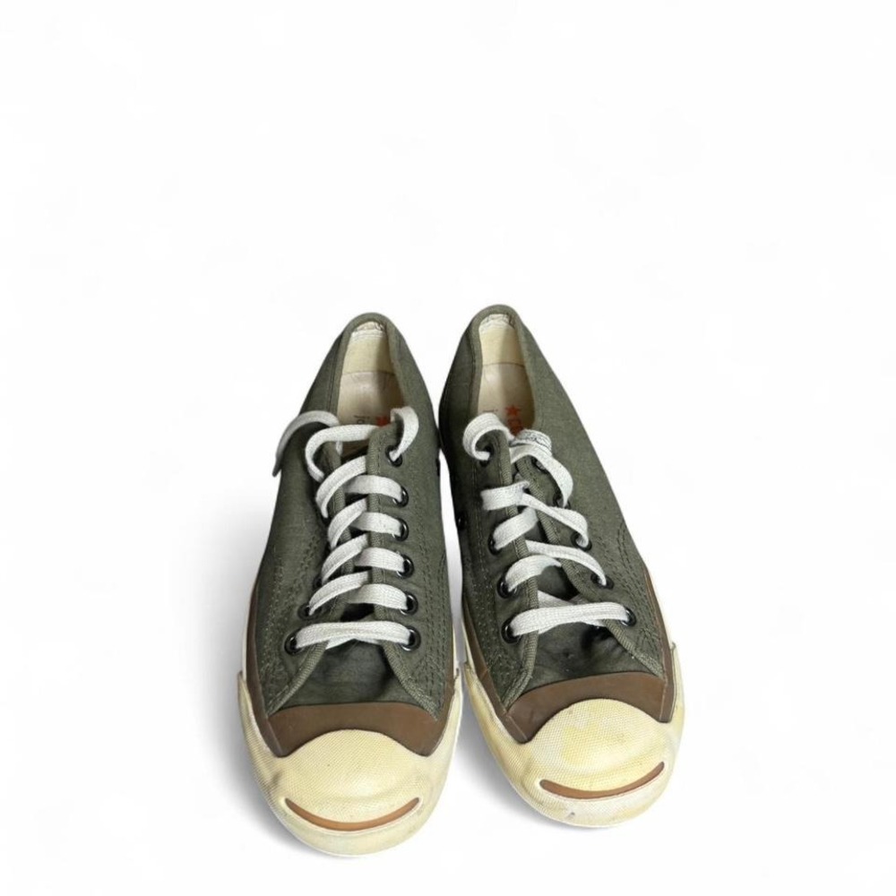 Converse John Varvatos Jack Purcell Sneakers Olive Green Brown Low Top Mens